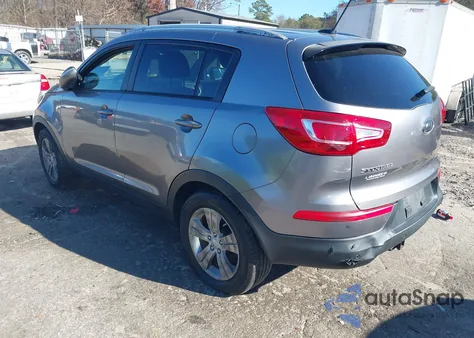 2012 Kia Sportage Lx z USA, uszkodzony, nr VIN KNDPBCA24C7241064
